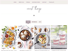 Tablet Screenshot of nicestthings.com